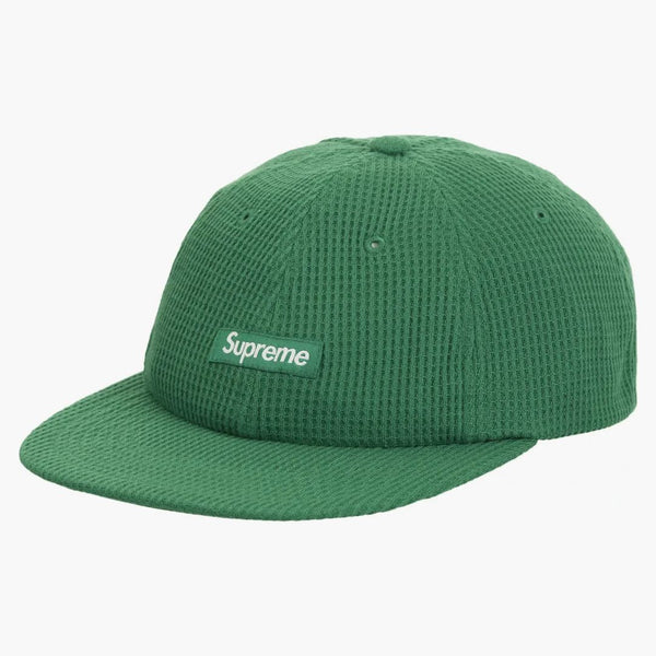 Supreme Polartec Waffle Small Box 6 Panel Green