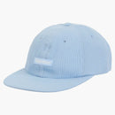 Supreme Polartec Waffle Small Box 6 Panel Light Blue