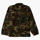 Supreme Polartec Zip Jacket Woodland Camo