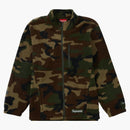 Supreme Polartec Zip Jacket Woodland Camo