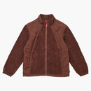 Supreme Polartec Zip Up Jacket Brown
