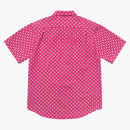 Supreme Polka dot denim shirt magenta