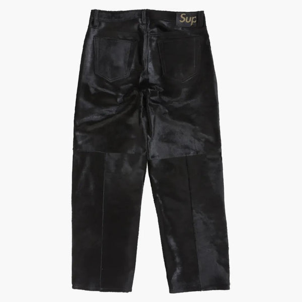 Supreme Ponyhair Loose Fit Jean Black