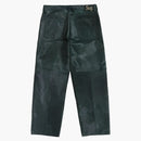 Nejvyšší ponyhair volný fit 5-kapsa Jean Green