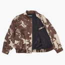 Supreme Ponyhair Varsity Jacket Cow