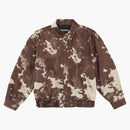 Supreme Ponyhair Varsity Jacket Cow