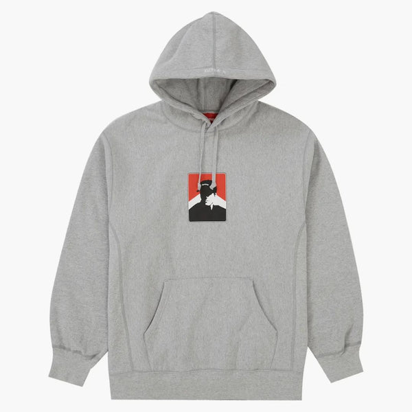 Suprema Ritratto con cappuccio con cappuccio (FW20) Heather Grey