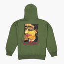Supreme Portrait Hooded Sweatshirt Light Olive