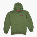 Supreme Portrait Hooded Sweatshirt Light Olive