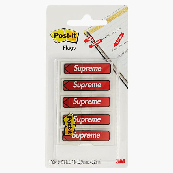 Supreme Post-it flags red