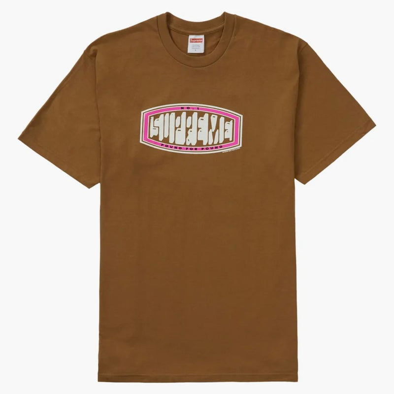Supremo Pound Tee Brown