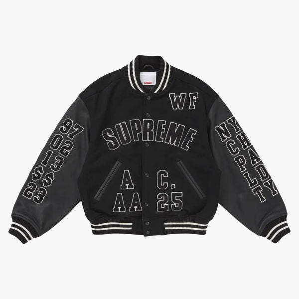 Supreme Praises Versity Jacket Black