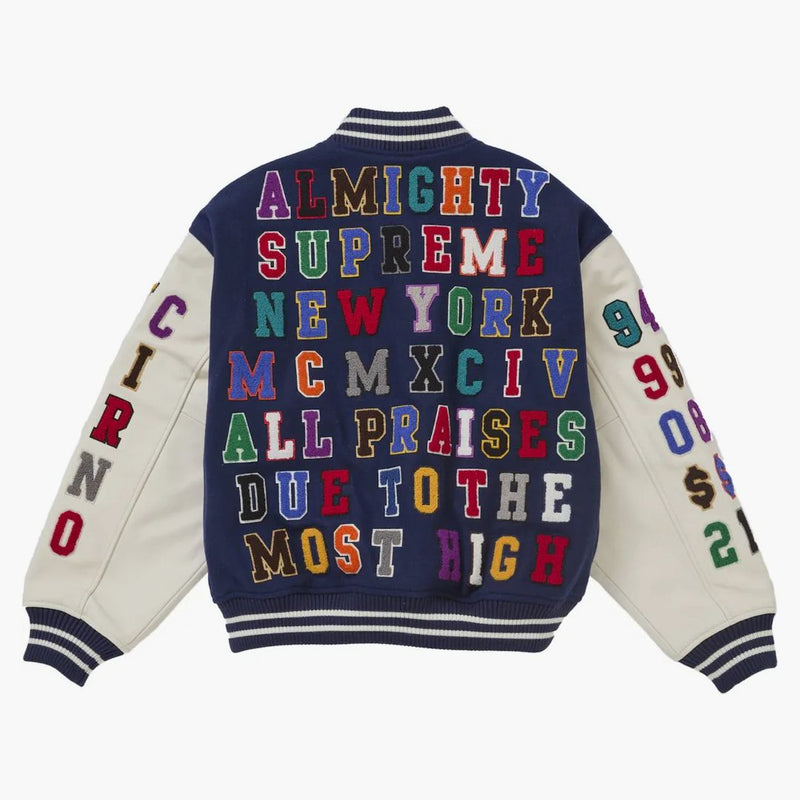 Supreme chválí námořnictvo varsity bunda