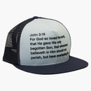 Supreme Preach Mesh Back 5-Panel Navy