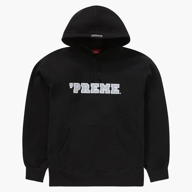 Supreme Preme Hooded Sweatshirt Black