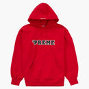 Supreme Preme Hooded Sweatshirt Red