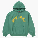 Supreme Printed Arc Hooded Sweatshirt Green