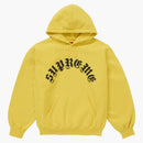 Supreme Printed Arc Hooded Sweatshirt Yellow