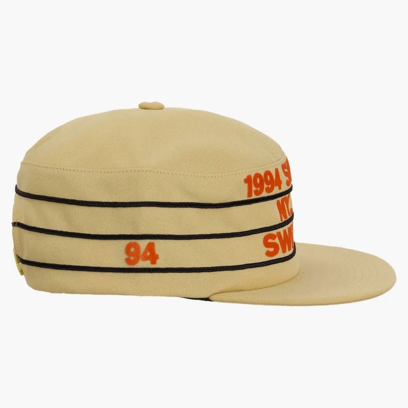 Supreme Pro Bowl Pillbox Hat Light Gold