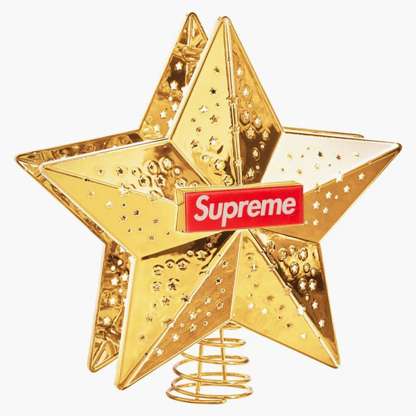 Nejvyšší vyčnívající hvězdné stromové topper (US Plug) zlato
