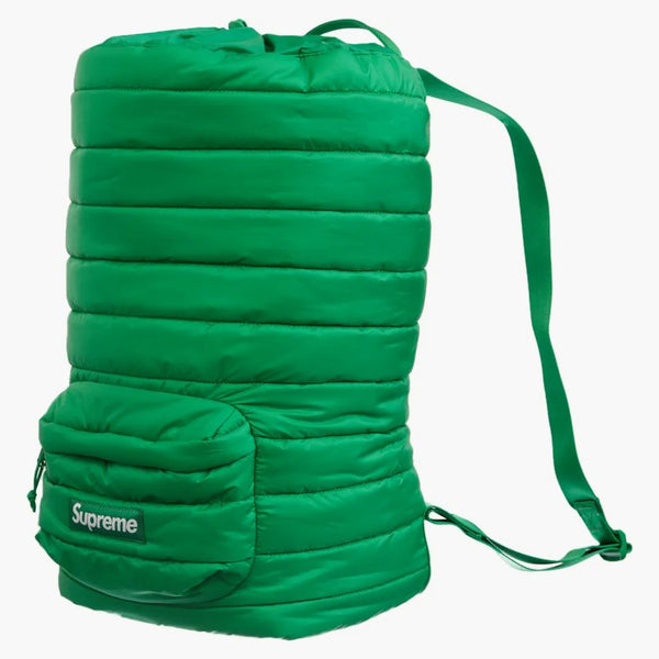 Supreme Puffer Backpack Green