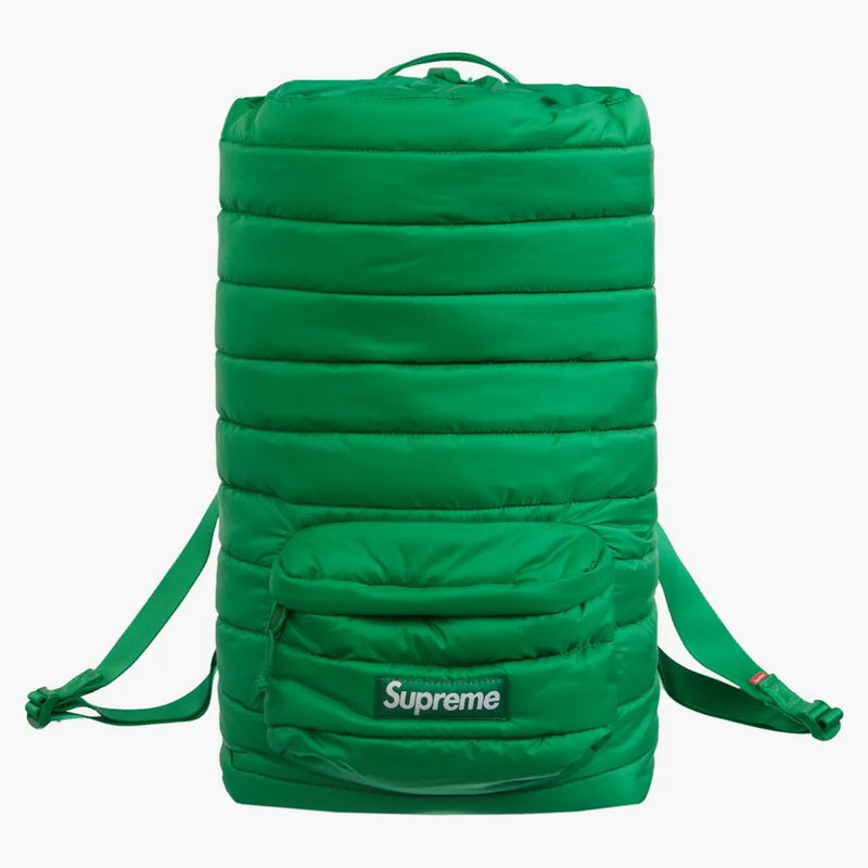 Supreme Puffer Backpack Green