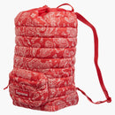 Supreme buffer backpack red paisley