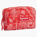 Supreme Buffer Pouch Red Paisley
