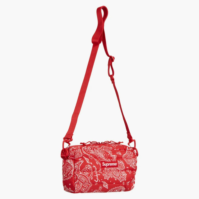 Supreme Buffer Side Bag Red Paisley