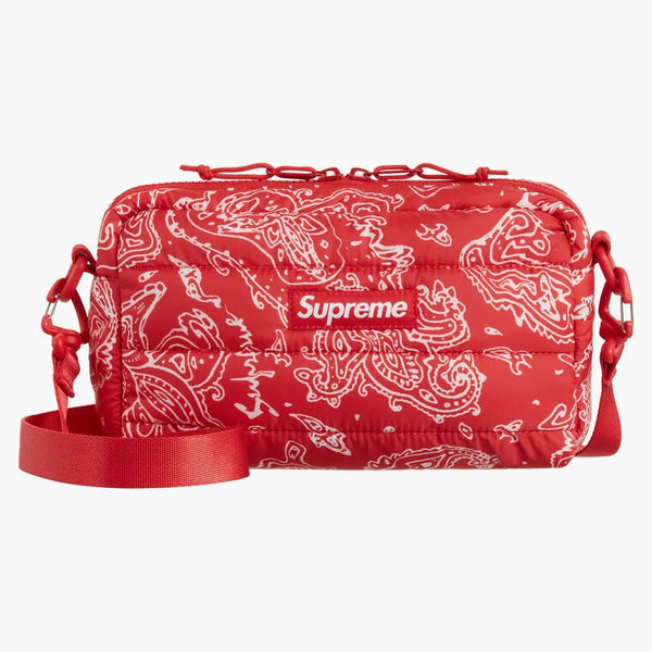 Nejvyšší taška na boční vyrovnávací paměť Red Paisley