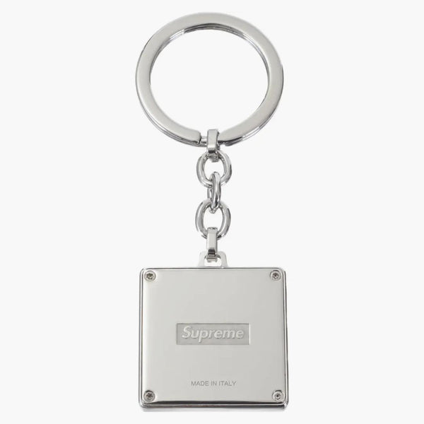 Supreme Puzzle Keychain Silver
