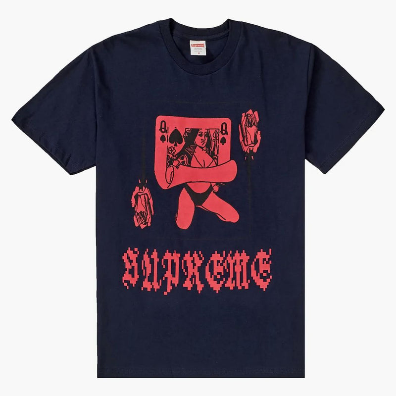 Supreme Queen Tee Navy