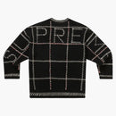 Supreme Quilt Stitch Sweater Black