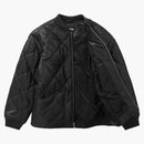 Supreme Quilted Leather Work Jacket Black