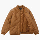 Supreme Quilted Leather Work Jacket Tan