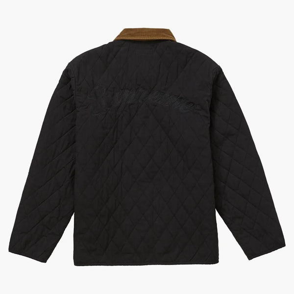 Supreme Quilted Paisley Jacket Black
