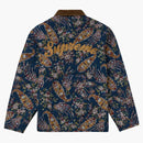 Supreme Quilted Paisley Jacket Navy Paisley