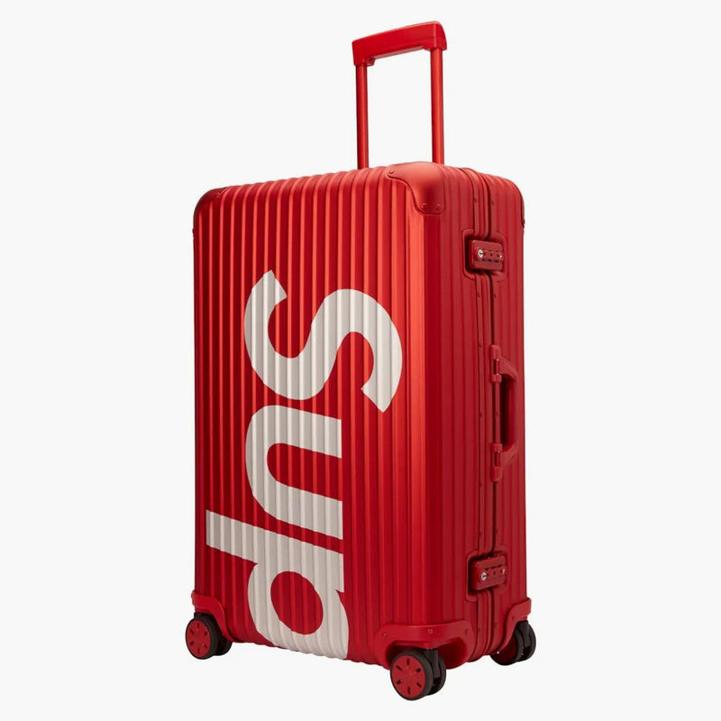 Supreme Rimowa Topas Multiwheel 82L Red
