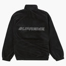 Supreme racing fleece jacket black
