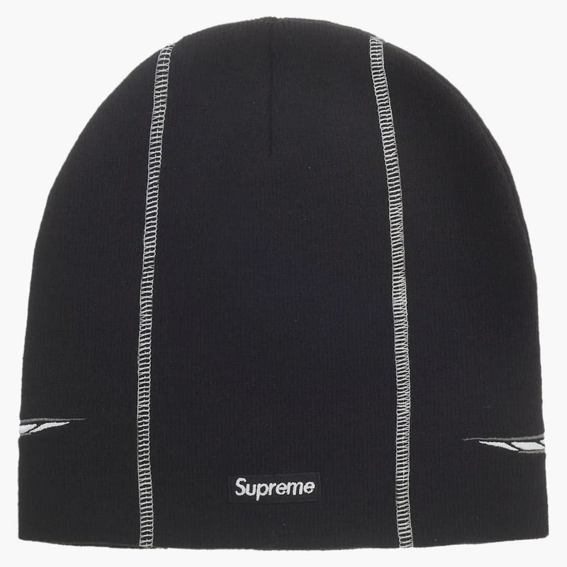 Supreme Racing Panel Beanie Black