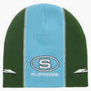 Supreme Racing Panel Beanie Green