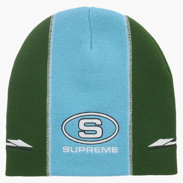 Supreme Racing Panel Beanie Green