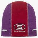 Supreme Racing Panel Beanie Purple