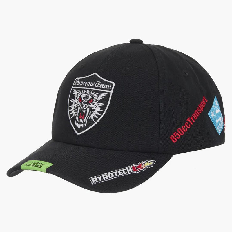 Supreme Racing Team 6-panel svart