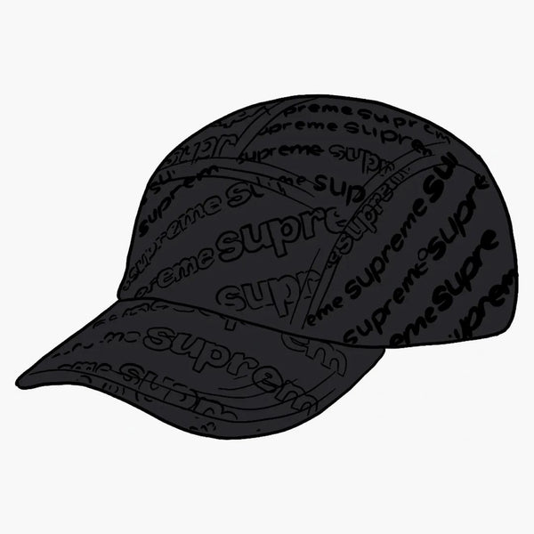 Supreme Radial Camp Cap Black
