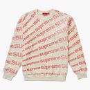 Högsta radiella crewneck naturligt