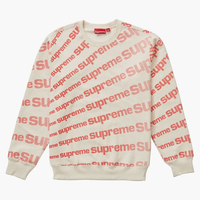 Supreme Radial Crewneck Natural