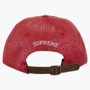 Supreme Raffia S Logo 6-panel Red