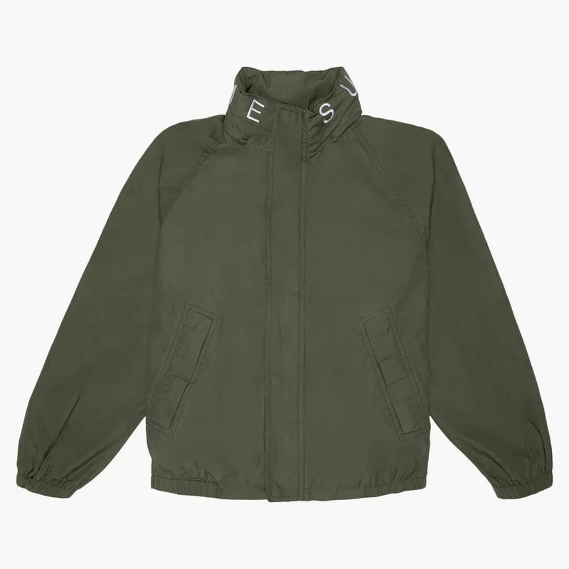 Giacca di corte di Raglan suprema Oliva