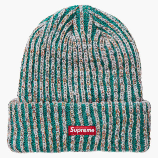 Nejvyšší duhový pletený volný rozchod Beanie Dark Green
